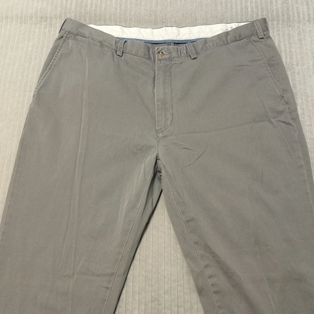 Polo Ralph Lauren Chino Men's Pants 40x35 Tall Gray Straight Fit Casual Preppy